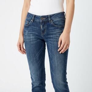 NAFNAF Blue Stretch Jeans Women Size 6